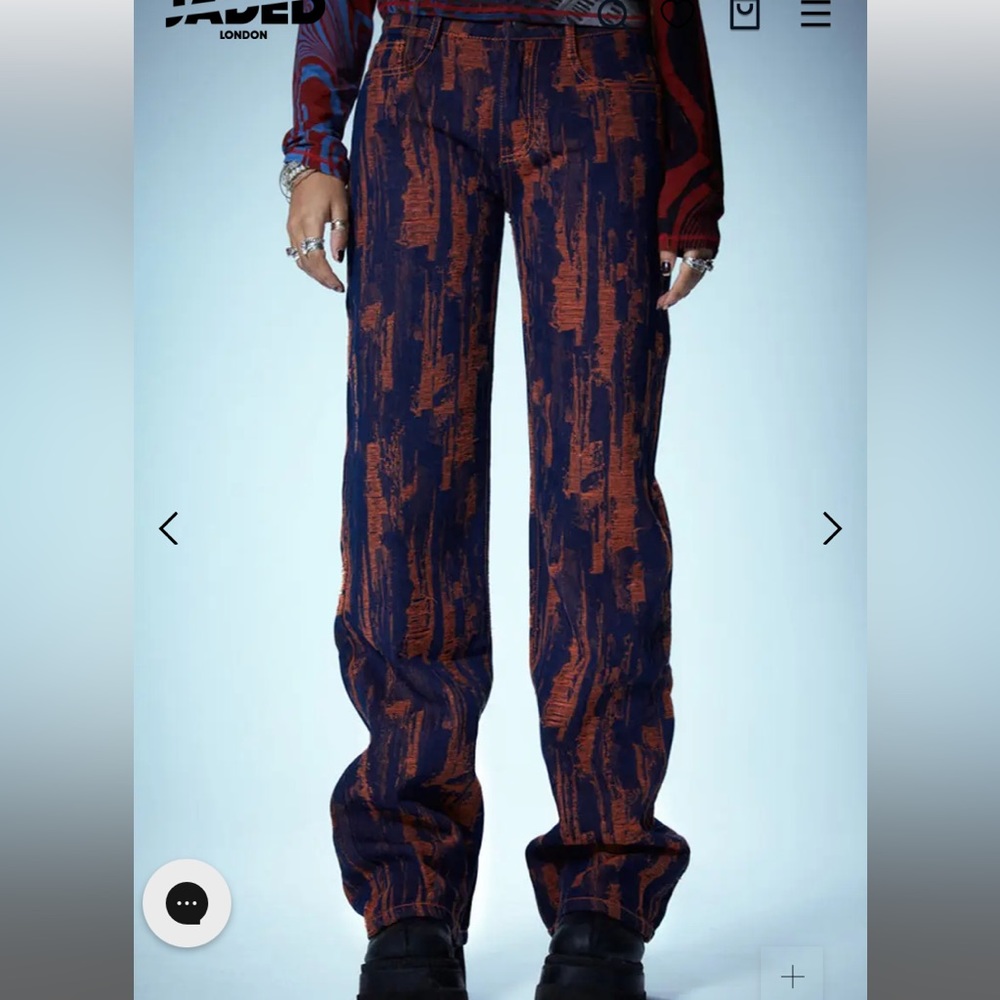 Jaded London Low Rise Boyfriend Jean